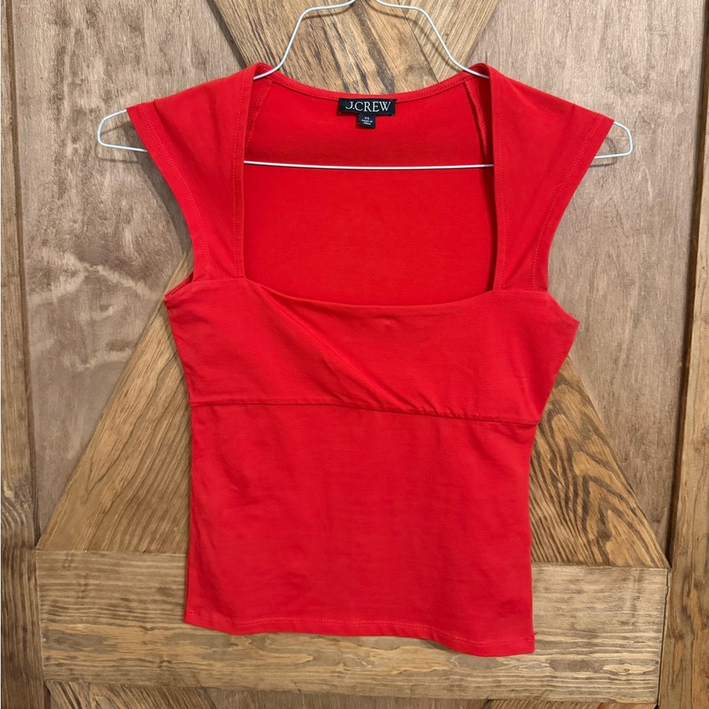 Jcrew Cap SleeveTop